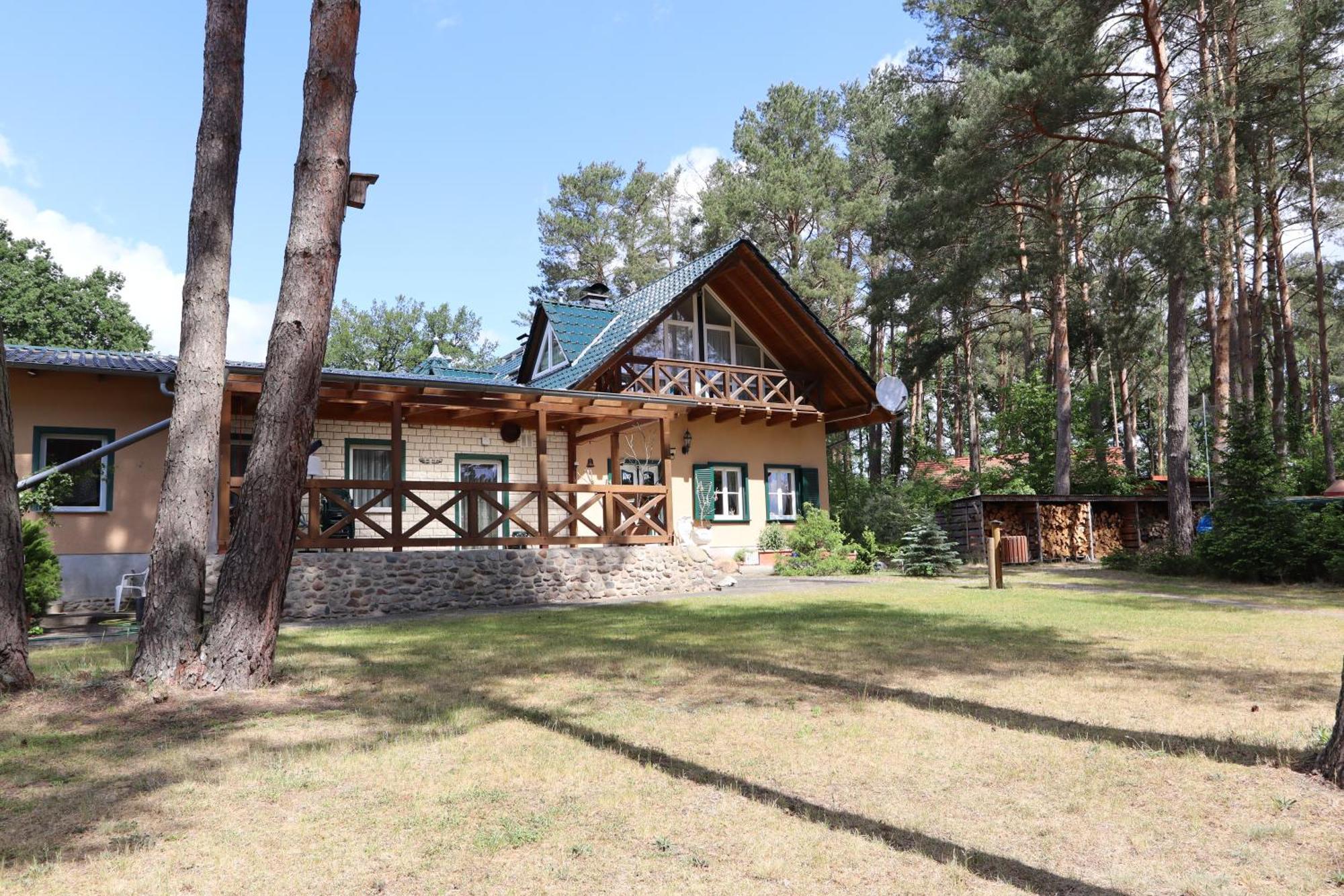 Ferienwohnung Habicht Villa-Paelitzsee Grosszerlang Exterior foto